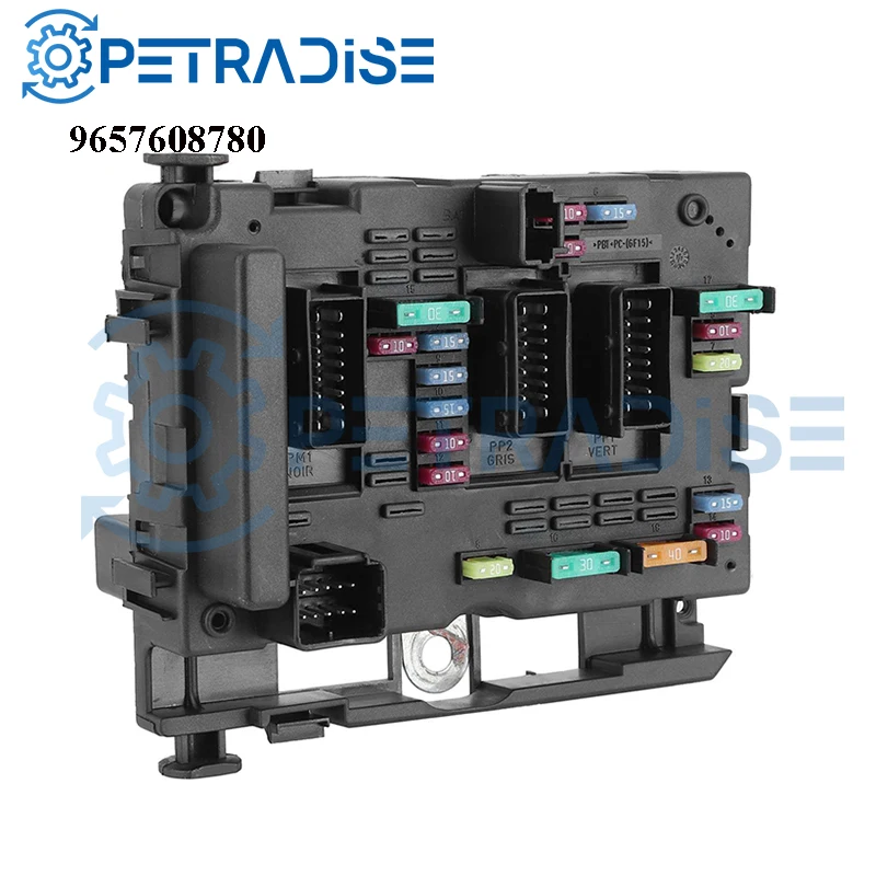 High Quality New BSM B3 Fuse Box Module For Peugeot 206 207 307 Partner Citroen C2 C3 C5 Berlingo Xsara Car Parts OEM 9657608780