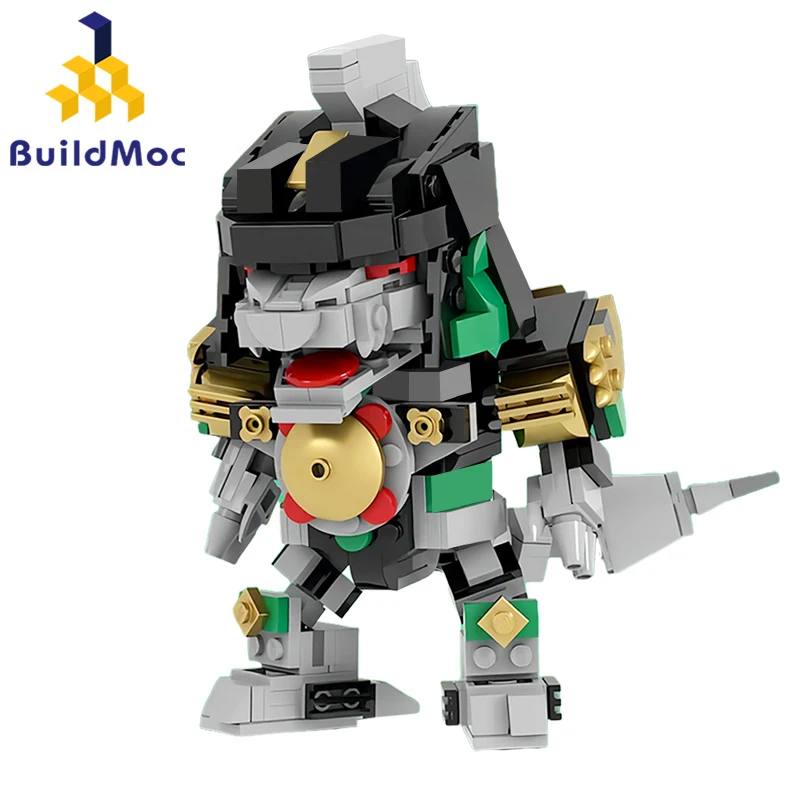 

Dinosaur Team Model MOC Complete Assembly Building Set DIY Creative Toy Halloween and Christmas Gift