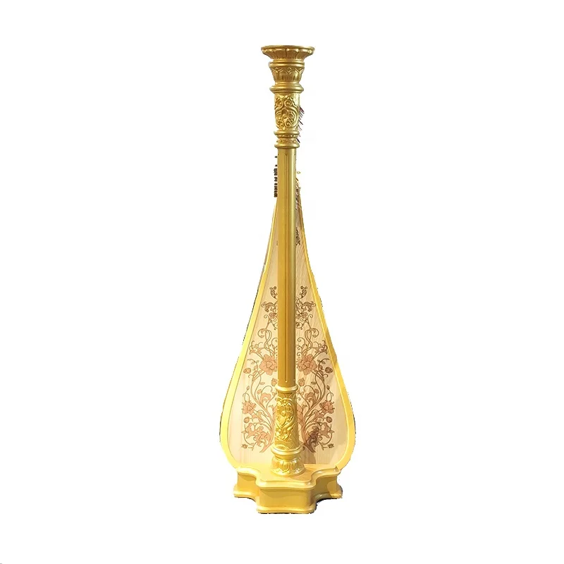 Professional 40-String Lever Irish Harp Tuba Type Instrument Without Pedal for Musical Instruments & Accessories