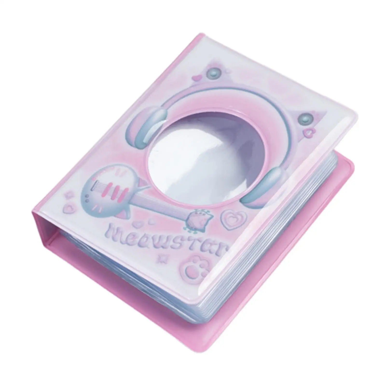 2-6pack 3 inch Photo Card Holder Mini Picture Album Cute for