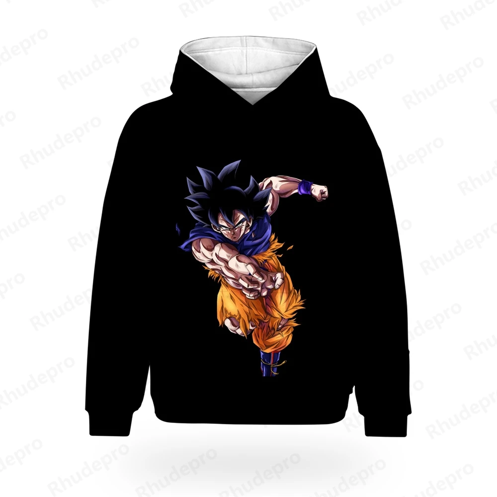 2024 Autumn Men New Z Son Goku All Over Print Cosplay Children Hoodie Unisex Long Sleeve Oversized Divine Dragon