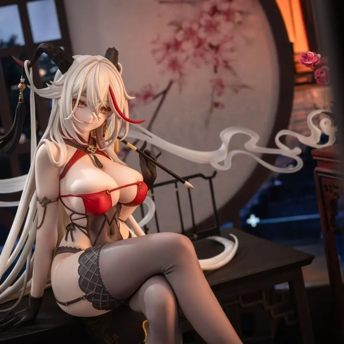 AniGame Azur Lane Agnes Golden Dragon & Auspicious Clouds Figure, Movable Dragon Parts New Collectors/Gift, New Arrival Deal