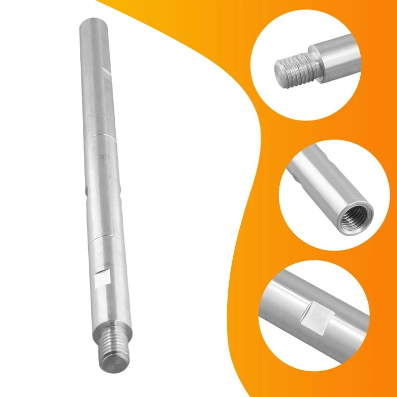 Herramienta de pulido de eje de varilla de extensión M14, 3 uds., para amoladora de agua de rosca M14, juego de pulido de amoladora angular 125