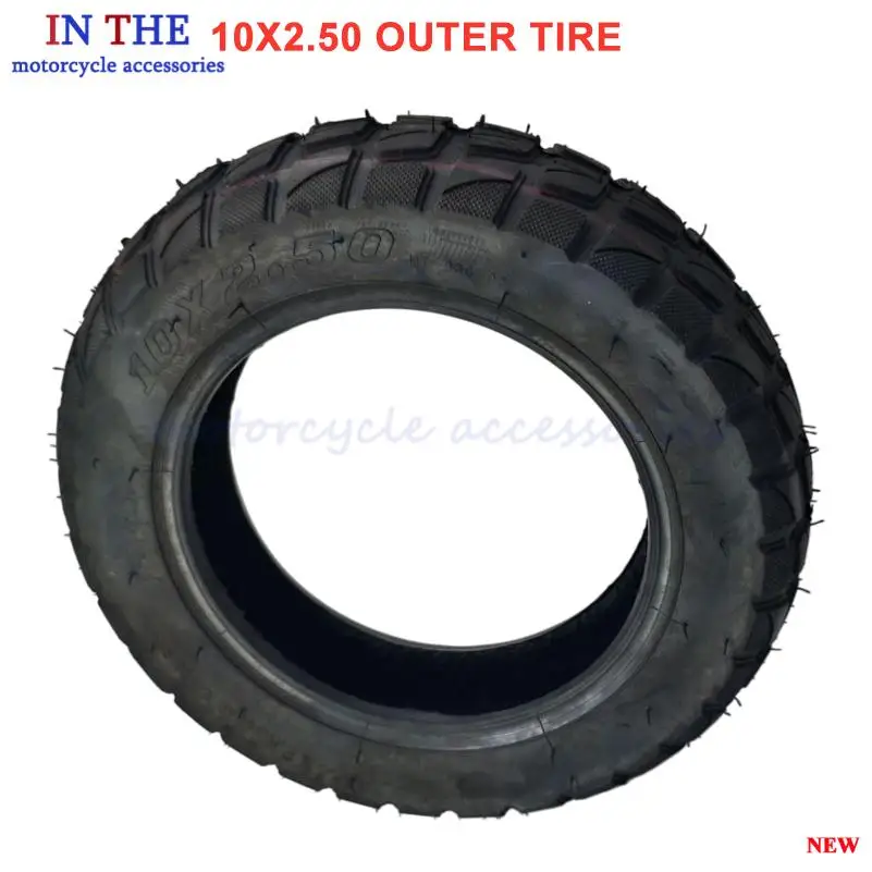 

10X2.50 vacuum tire, suitable for 10 inch electric scooter rubber thickened tire
