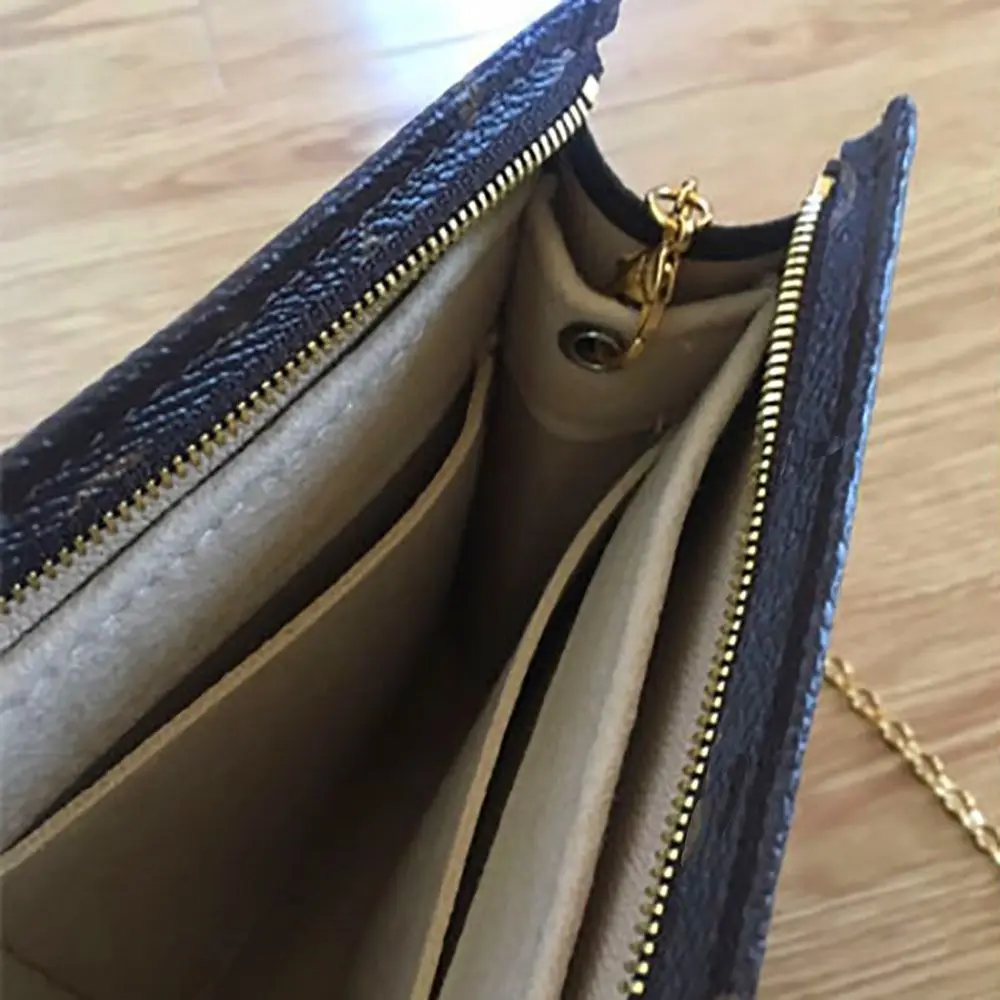 

High-quality Felt Felt Insert Bag Bag Support Organization Purse Liner Storage Portable Bag Organiser