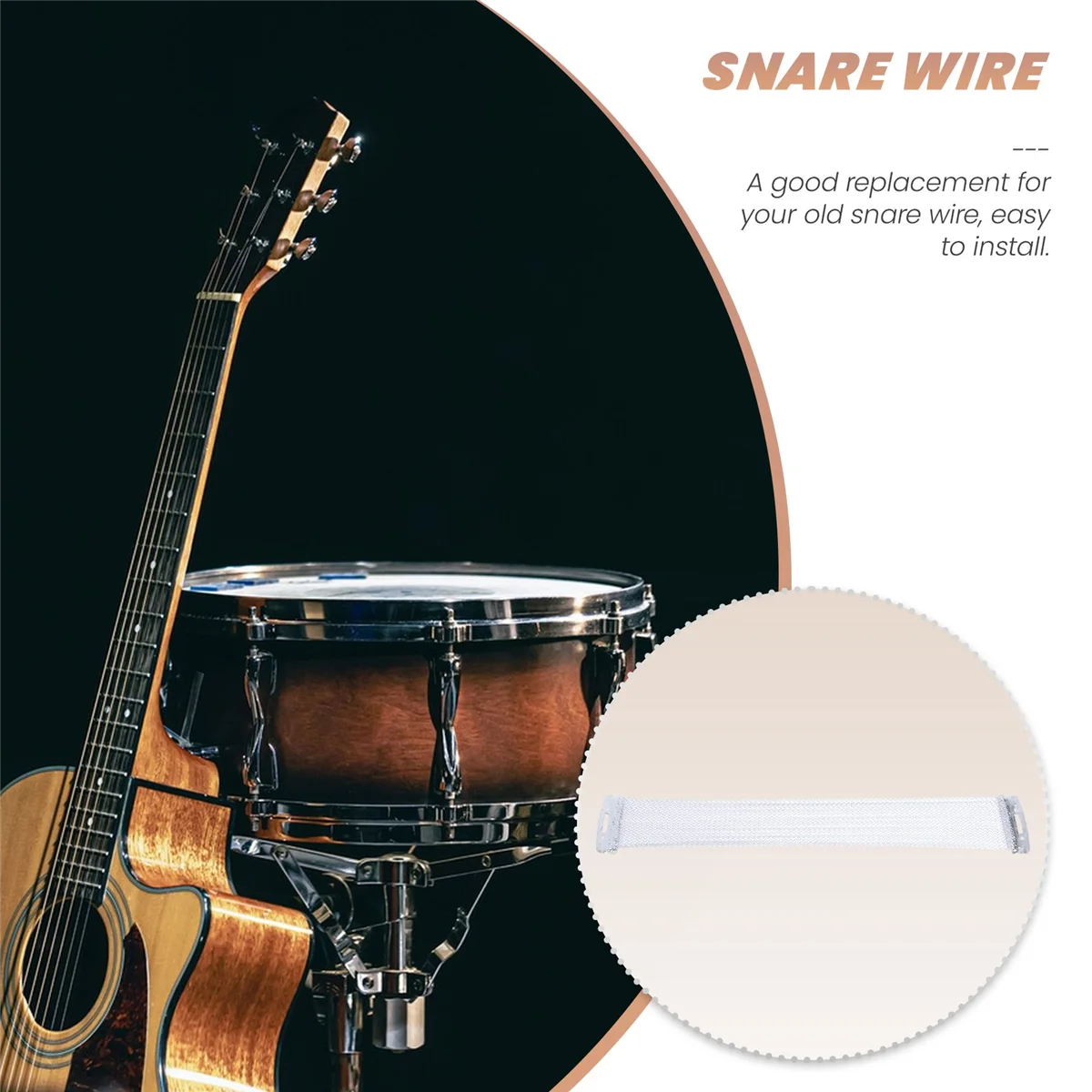 

Практичная малая проволока, 20 нитей для 14-дюймового малого барабана, кахонного барабана