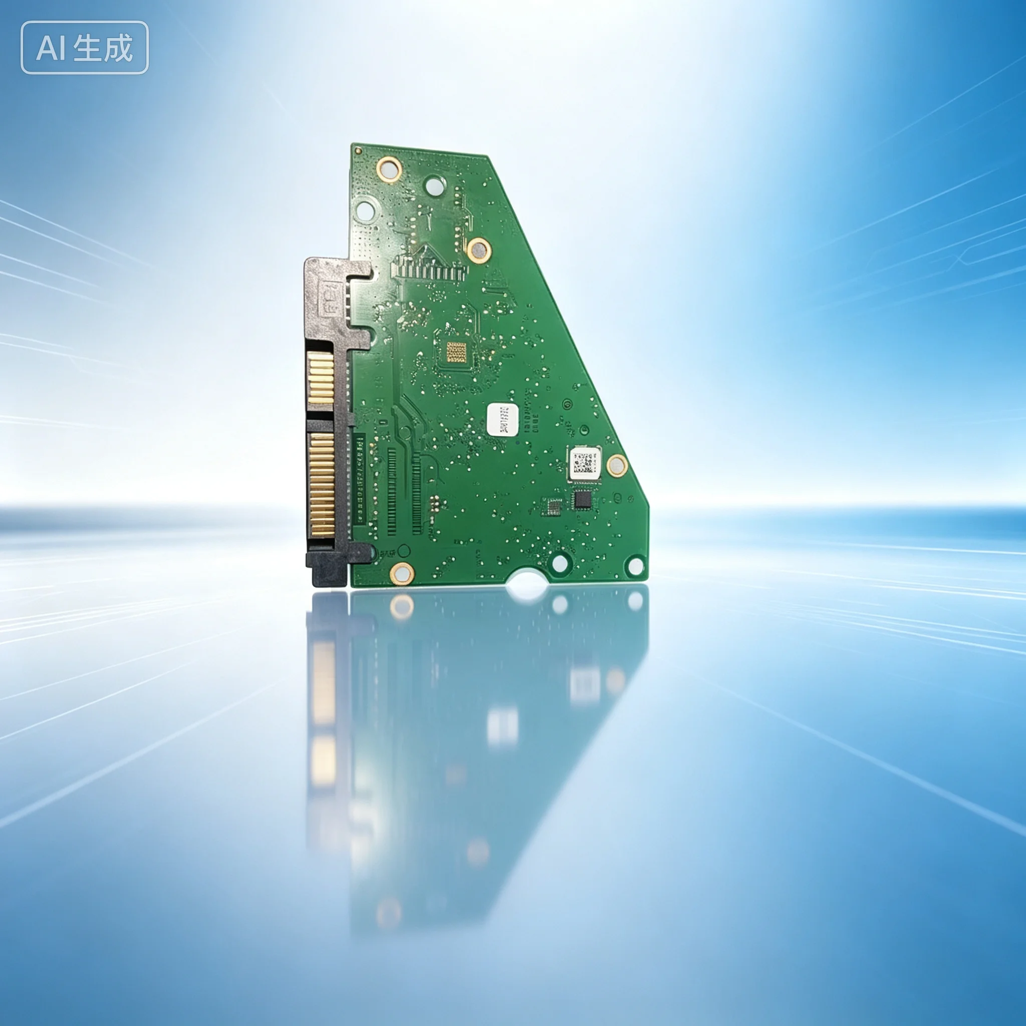 100870247 REV A Hard Drive Circuit Board for Seagate, BIOS Chip Transfer Required