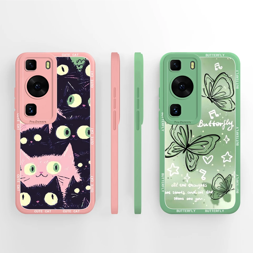 Cases For Huawei P60 P60 Pro P60 Art Beautiful Sunflower Antifouling Protective Drop-Resistant Cover For huawei p60 pro Funda