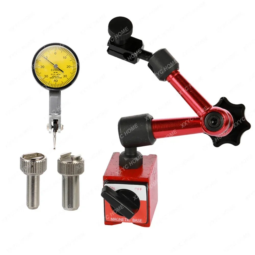 Dial Indicator Magnetic Holder Dial Bore Gauge Magnetic Stand Base Micrometer Measure Tools Hour Type Indicator Comparator Watch