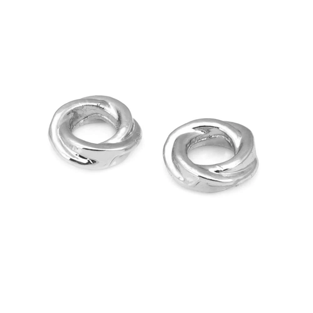 4MM 6MM 18K Goldfarbene Messing Runde Gedrehte Kreisförmige Armband-Abstandhalterperlen Schmuckherstellungszubehör DIY-Zubehör – Detail 20
