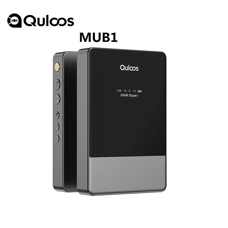 

QULOOS MUB1 Portable Headphone Amplifier 4*CS43131 USB HD Bluetooth HiFi Decoder for Audio Enthusiasts