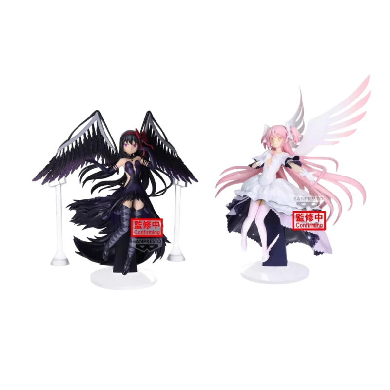 本物のバンダイ魔法少女まどか☆マギカ鹿目まどか暁美ほむらアニメアクションフィギュアモデルおもちゃグッズ子供のためのギフト