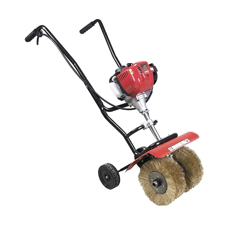 1.3hp Chinese Motor Color Steel Tile Plate Rust Remover Gasoline Electric Roof Renovation Rust Cleaner Metal Rubber Making