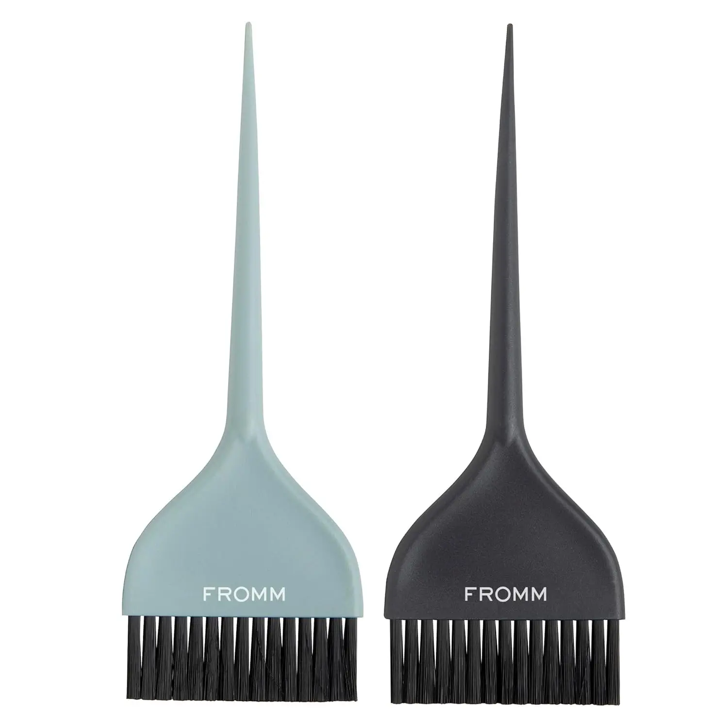 

2-Pack Firm Color Brush 2-7/8" for Hair Stylist, Blunt Tips for All Over Color, Highlights, Root Touch Ups, Thick Curly Coarse Hair