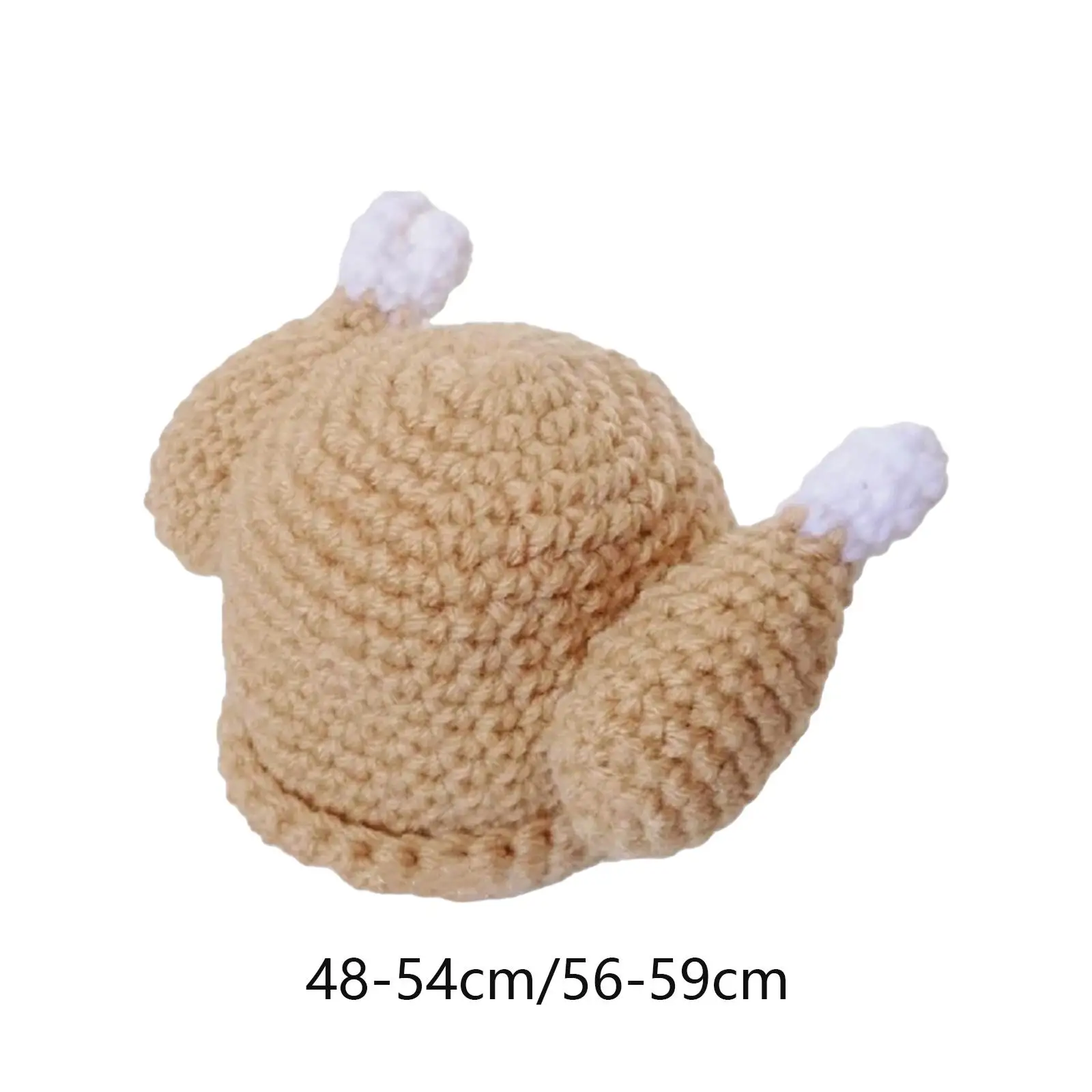 Divertente Cappello a Forma di Tacchino Leggero, Accessorio Decorativo per Cosplay, Ideale per Feste, Vacanze, Festival, Spettacoli Teatrali e Travestimenti