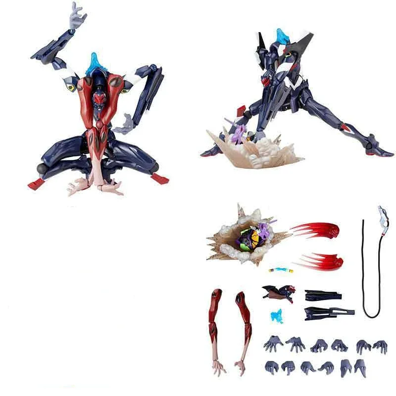 Anime EVA EVANGELION-03 Joint replaceable Action Figures PVC Model Statue Toys doll Desk Decor Collection Gifts