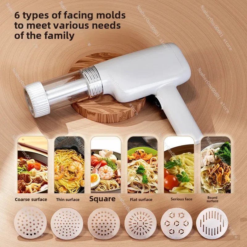 Handheld Noodle Machine Household Automatic Small Visible Window Noodle Gun Portable Electric Enema Machine