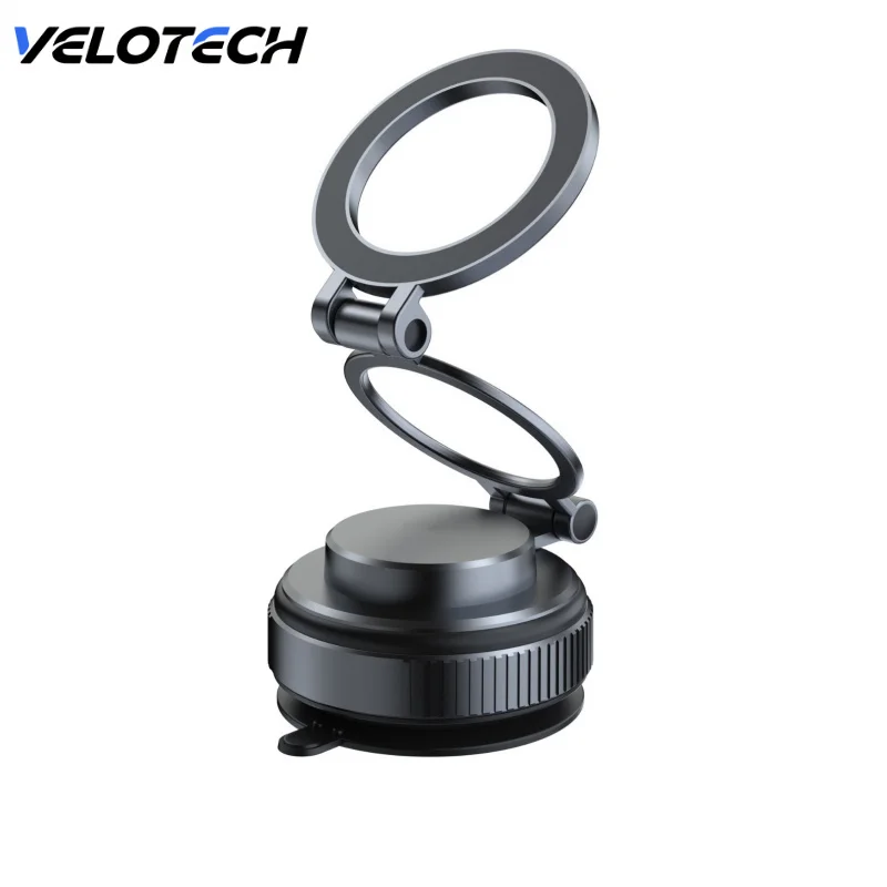 

Vacuum Magnetic Car Phone Holder 360 Degree Rotatable Foldable Navigation Mount Suction Cup Bracket