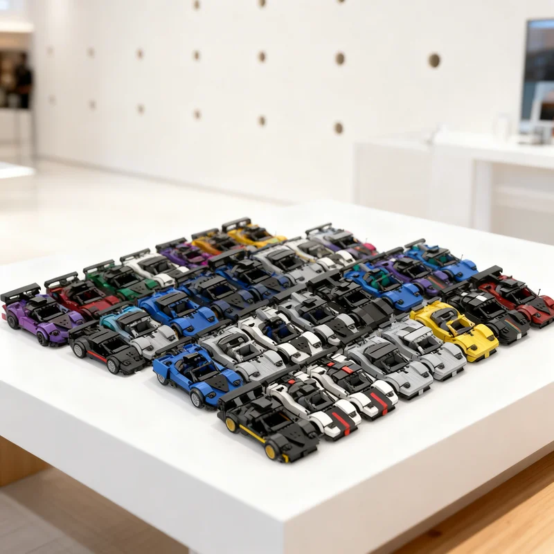 

10422 деталей MOC Pagani Zonda EVERY SINGLE City Champions: Коллекционная модель-конструктор, игрушка, подарок, креативный предмет для демонстрации, премиум-класс