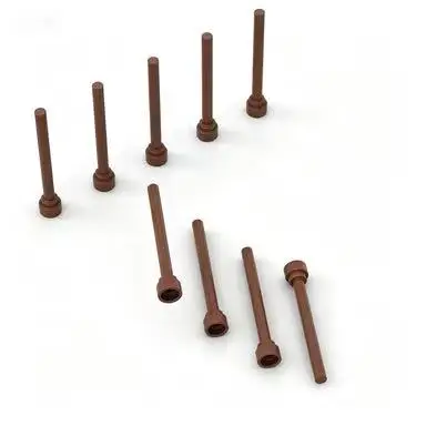100pcs MOC compatible building blocks 3957 small particles 300641x4 antenna flagpole DIY children's toy gift