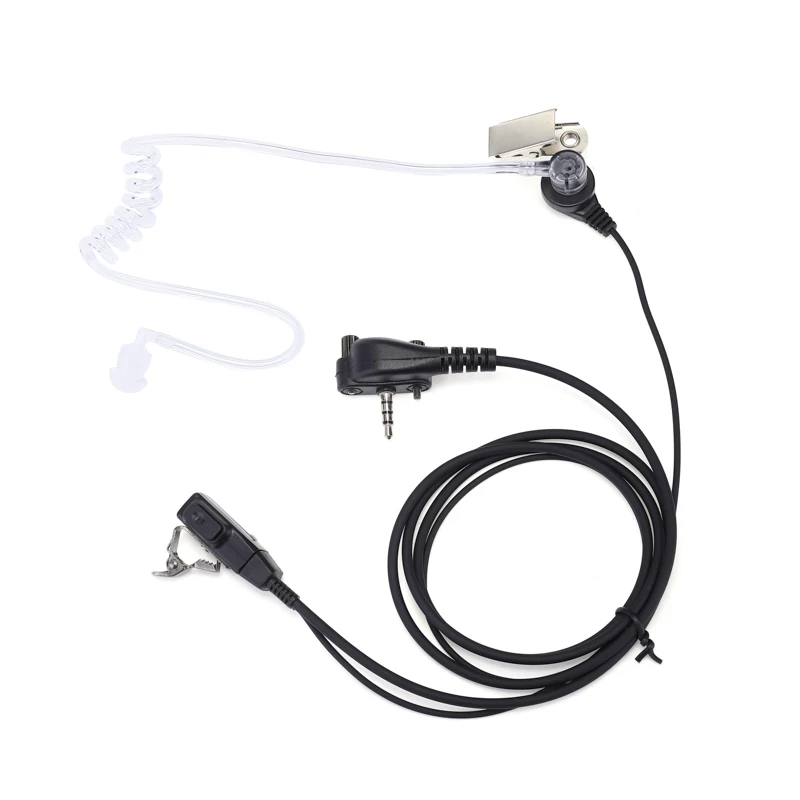 Covert Acoustic Tube Bodyguard Earpiece Headset for Yaesu Vertex  VX-231 VX-261 VX-264 VX-351 VX-354 VX-451 454 EVX-531 VX-160