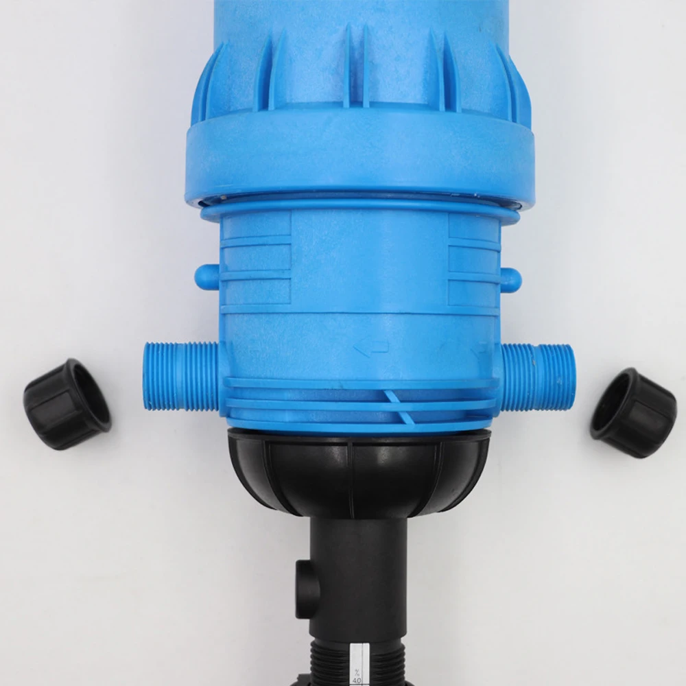 Fertilizer Injector Dispenser Proportioner 0.2%-2% Water-Driven Chemical Injector for Farming Irrigation Agricultural Garden