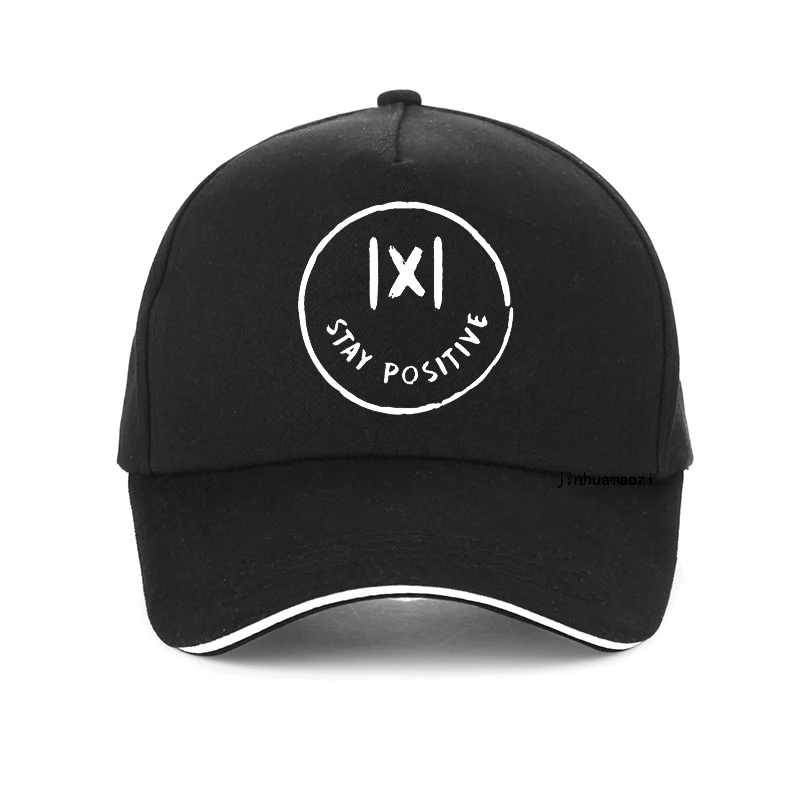 Math Positive X Funny Baseball Cap High Quality Men Women Breathable Summer Hip Hop hat New Dad Hat golf Snapback caps Garros