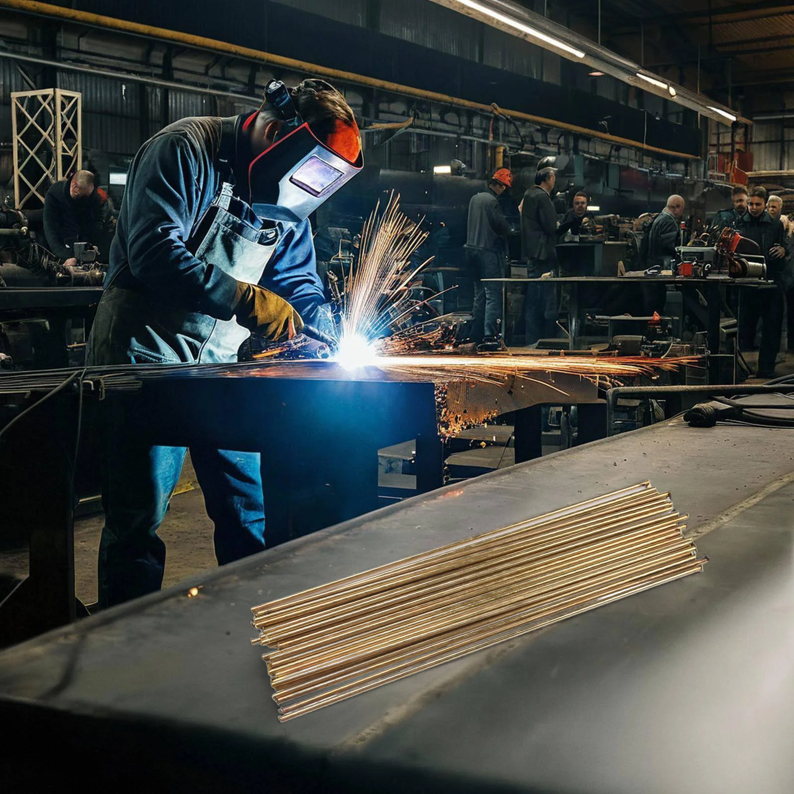 

Особенности латунной жидкости припоя HB Liquidus Oxyacetylene Газовая сварка PCS Кремниевая латунь Диапазон температуры припоя