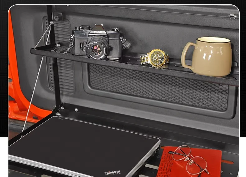 For Tank 300 Accessories Body Kit Double Layer Folding Table Tailgate Storage Rack For Tank 300 Auto Parts