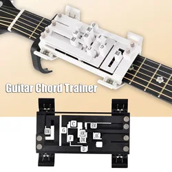 Guitar Chord Practice Tool Portable Guitar Learning Tools Guitar Trainer Tool Wear-Resistant Chord Learning System Guitar Aid