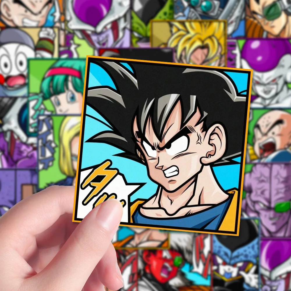 Классический аниме Dragon Ball Head Portrait Sticker Pack - самоклеящиеся водонепроницаемые наклейки Ins-стиля для чехлов для телефонов и проектов «сделай сам» Классический аниме Dragon Ball Head Portrait Sticker Pack - самоклеящиеся водонепроницаемые наклейки Ins-стиля для чехлов для телефонов и проектов «сделай сам»