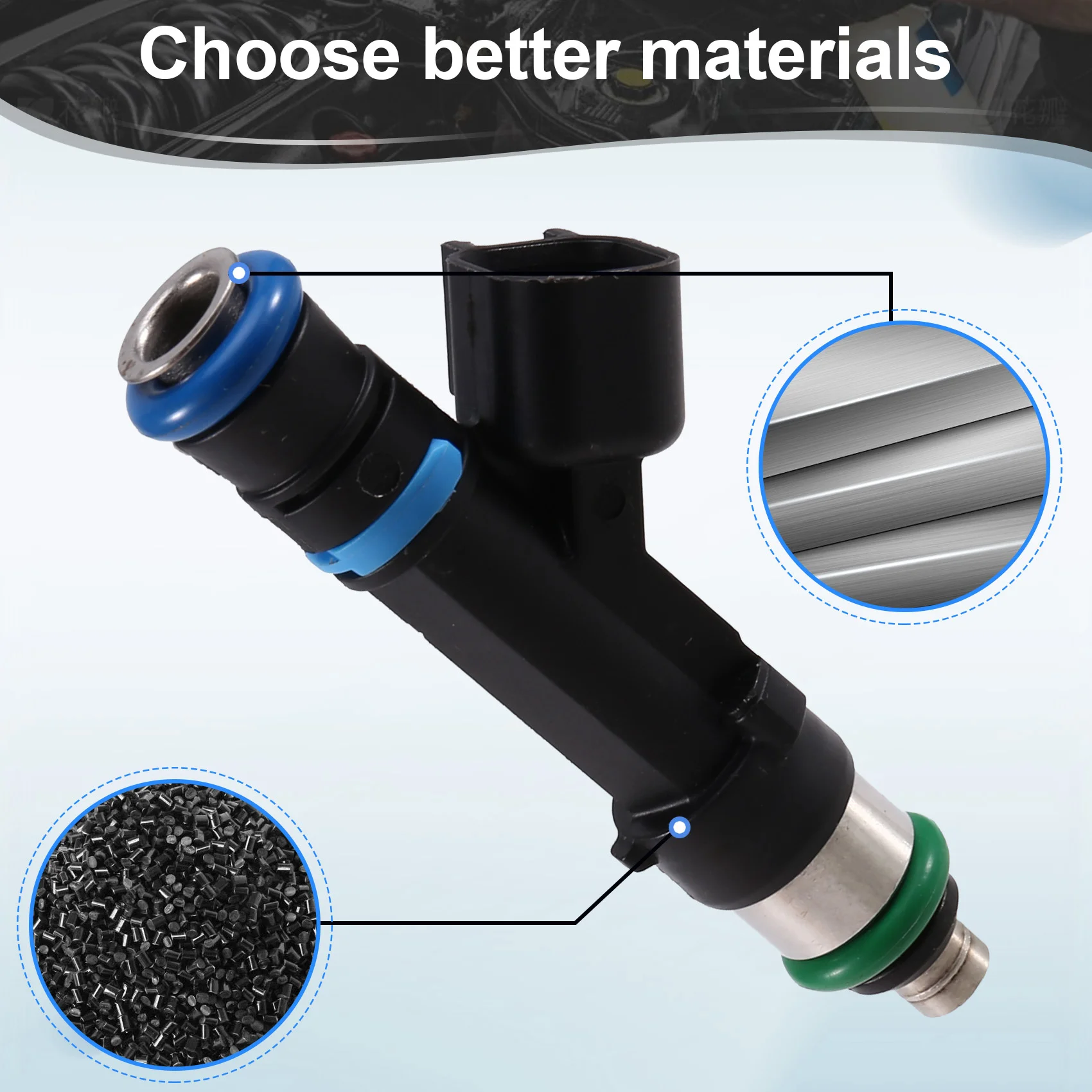 

Hot Selling-0280158020 Car Fuel Injector 53032701AA For Jeep Commander 2006-2010 Grand Cherokee 2005-2010 Liberty 2004-2012 3.7L