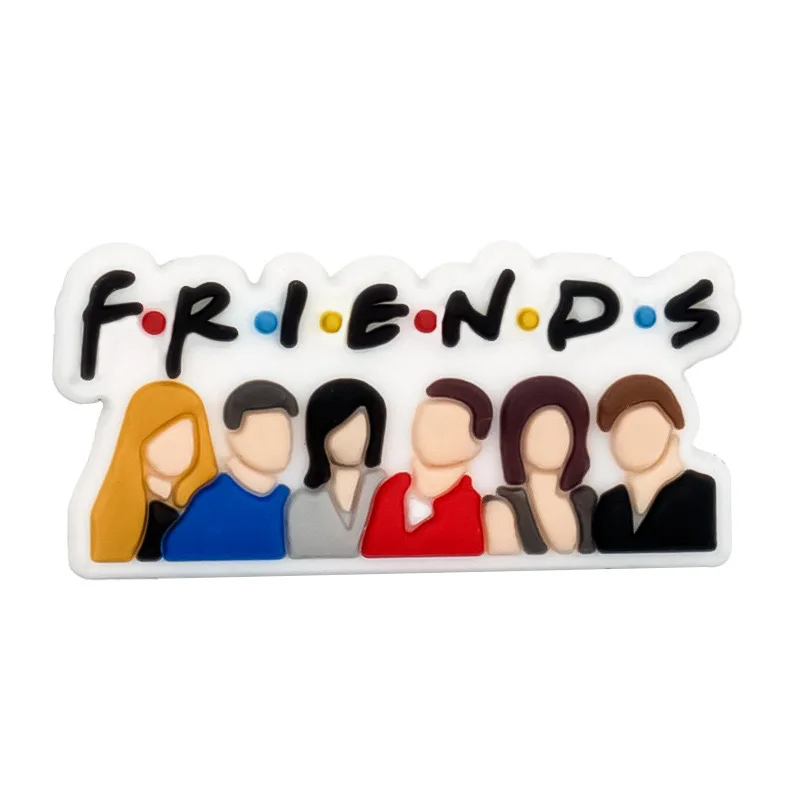 13-100 Stück Old Friends Schuh-Charms, Accessoires, Cartoon-Clog-Sandalen-Schuhschnallen-Dekorationen, Kinder-Party-Geschenke – Detail 10