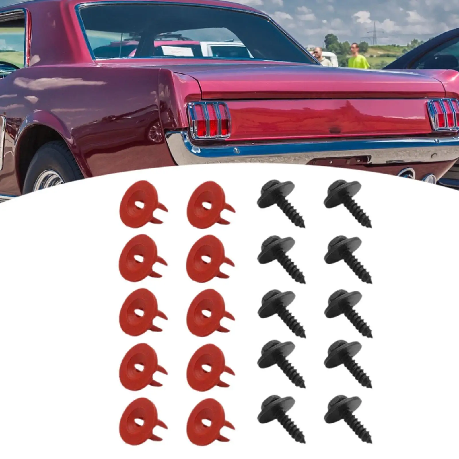 

Automotive Body Fasteners Kit Professional Plastic Body Clip Set for Ford and Volvo S80 XC70 Car Parts and Accessories