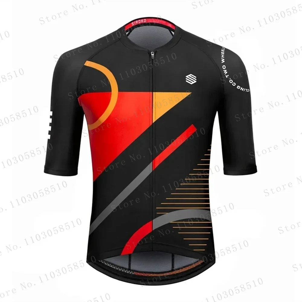 Siroko Replica Mens Cycling Jersey Summer Short Sleeve MTB Shirt Triathlon top Outdoor Sports Ropa Ciclismo Clothing Breathable