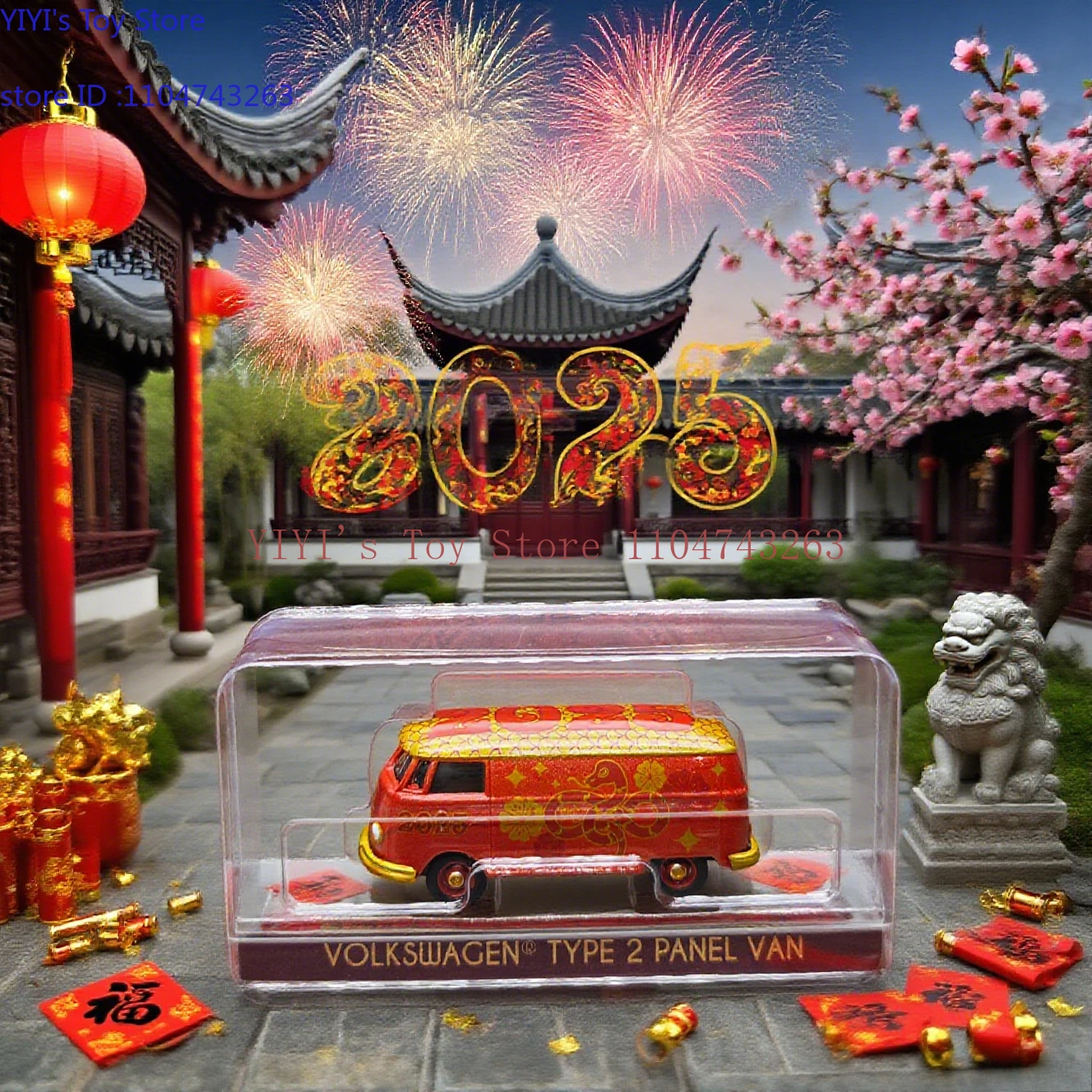 

1/64 2025 Type 2 Panel Van High Simulation Alloy Car Model Diecasts & Toy Vehicles Collect Car Toy Boy Birthday gifts A1