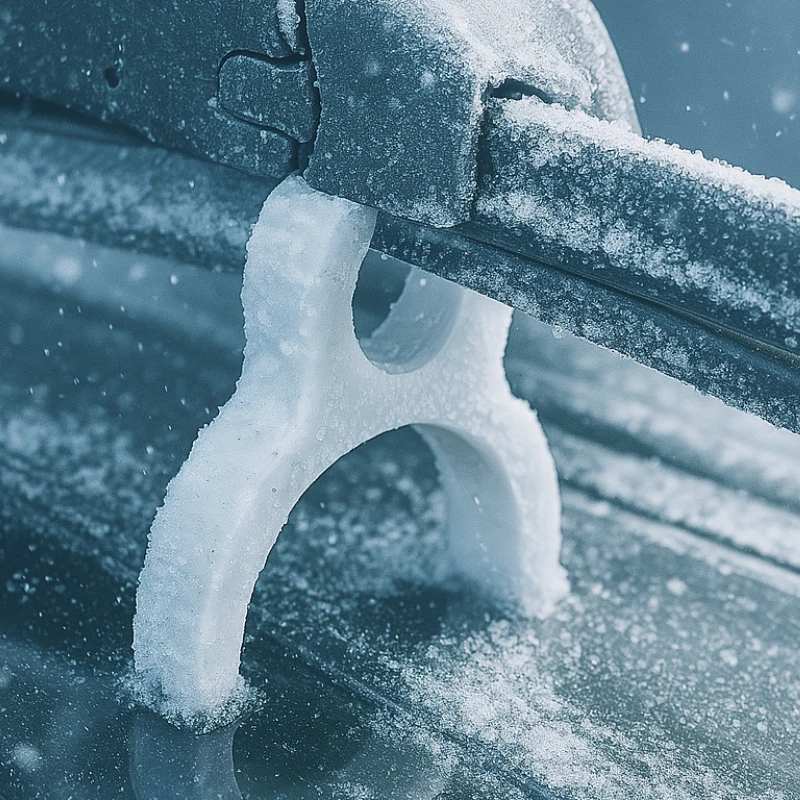 2Pcs Car Windshield Wiper Anti Freeze Bracket Wiper Snow Defence Protective Rack Winter Anti Slip Wiper Clip Car Accessories