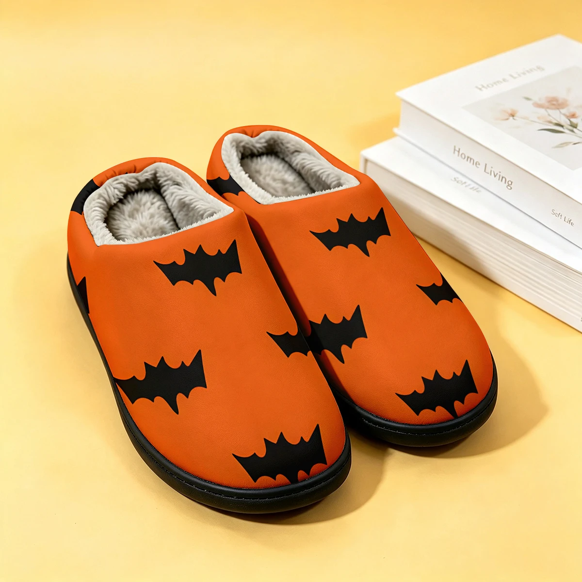 Orange Jagged Bat Women's Wint - Men Shoes For Winter ulasan dan harga