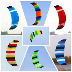 Cometas grandes y suaves para adultos, cometas de doble línea, volante serf, línea de kevlar para windsurf