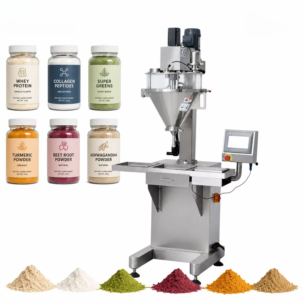 FOODLINE Canned Fruit Filling Machine Servo Control Fruit Can Filler For Accurate Canned Fruit Syrup Filling