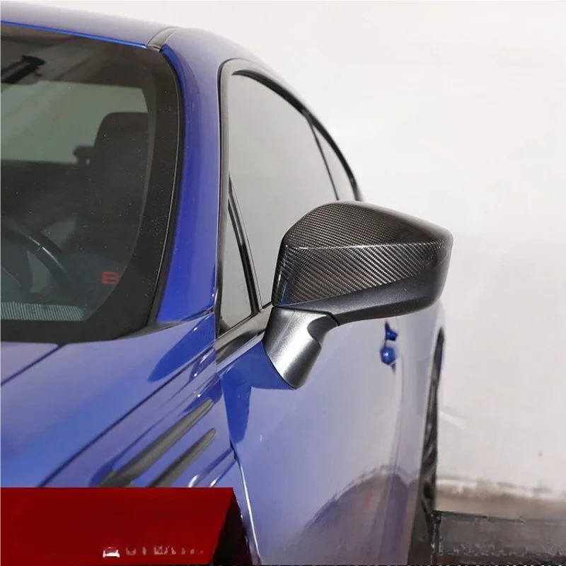 

For TOYOTA 86 GR86 GT86 For SUBARU BRZ Real Dry Carbon Fiber Exterior Rearview Mirror Cover Shell Decoration Modification