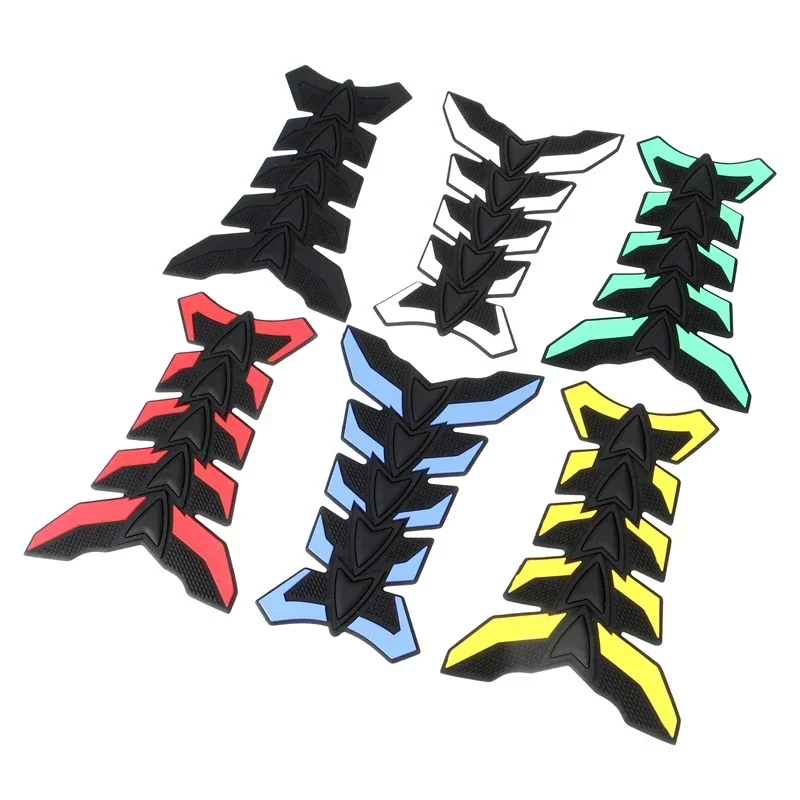 

Motorcycle 3D FishboneTank Pads Sticker Anti Slip and Scratch Protection Sticker For KAWASAKI NINJA ZX-6R 636 2009-2016