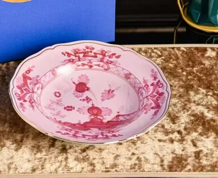 23cm Bone China Plate 9 Inch Round Porcelain Plates