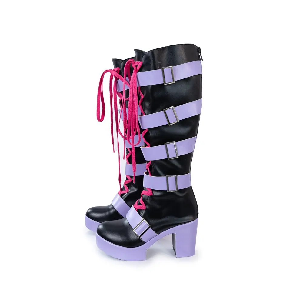 Game Identity V Emma Woods Cosplay Schoenen Tuinman Vrouwen Comic PU Lederen Laarzen voor Halloween Carnaval Party Kerstmis