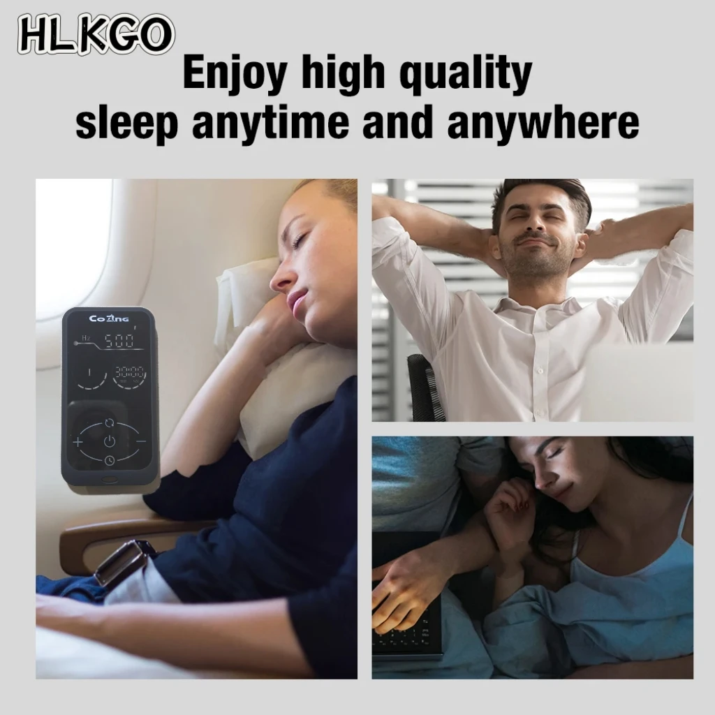 

CES Relaxation Device - Soothes Anxiety, Promotes Sleep, Relieves Headache & Neurasthenia - Easy-to-Use Ear Patches