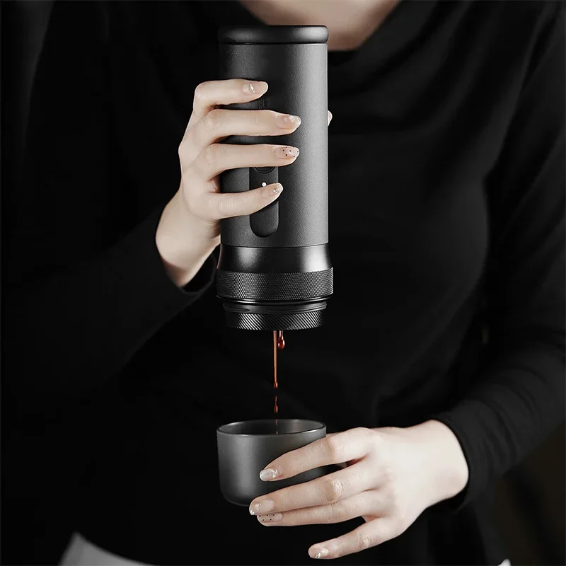 X-Press58 Portable Espresso Machine 9-20 Bar Pressure Coffee Maker Ceramic Heating Portable Coffee Machine Set