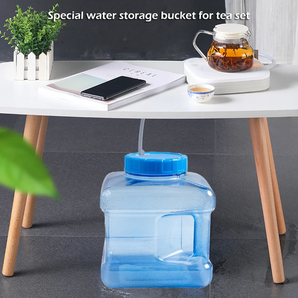 Contenitore per acqua da campeggio da 5 litri Secchio per la conservazione dell'acqua Serbatoio di stoccaggio dell'acqua di emergenza portatile per auto da escursionismo all'aperto da campeggio
