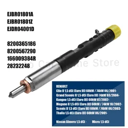 8200049873 28232248 EJBR01801Z New Diesel Fuel Injector Nozzle For Renault Clio Kangoo Megane Scenic 1.5 DCi K9K 2001-