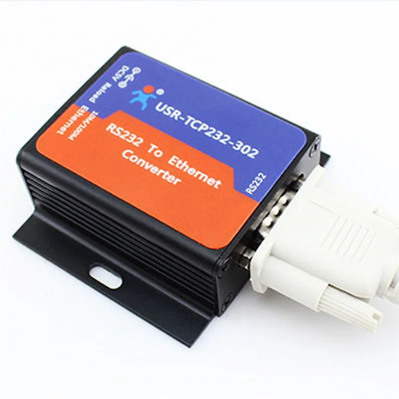

【Быстрая продажа】USR-TCP232-302 Последовательный серверный модуль RS232 к Ethernet TCP/IP Преобразователь Ethernet Поддержка DHCP/DNS Вилка европейского стандарта