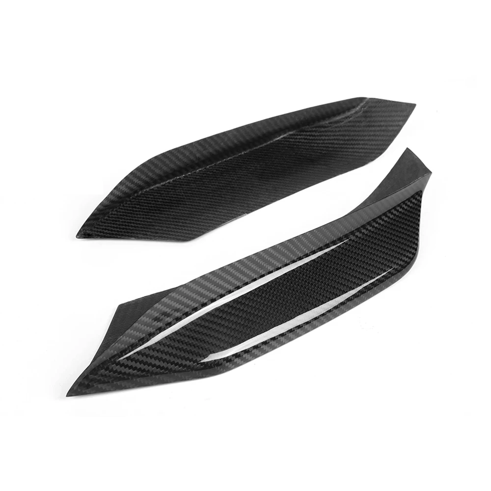Real Dry Carbon Fiber Front Upper Splitter for BMW F80 F82 F83 MP Style 2014-2020 2Pcs/Set - Image 5